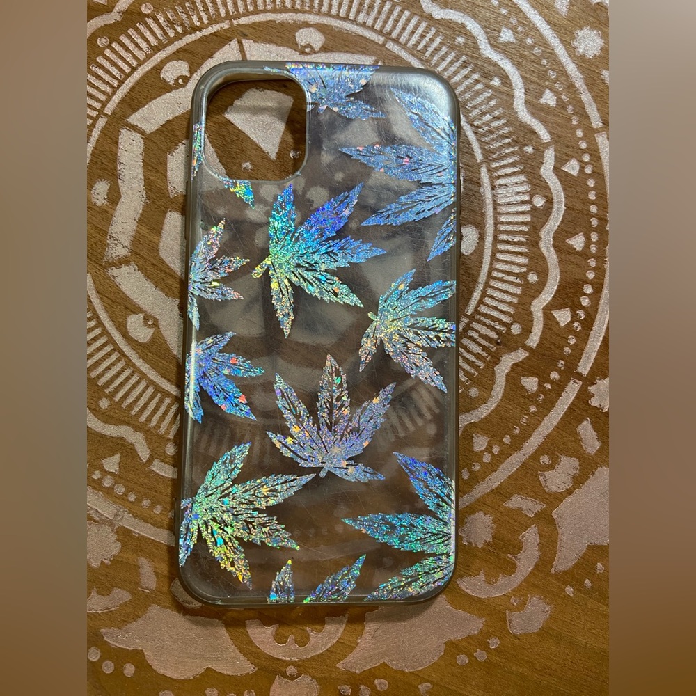 Shein marijuana phone case 🍃